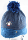 Sterntaler  Kuschelige Bommel-Mütze im Jeans-Style mit netter Applikation
